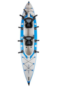 Fishing double seat kayak