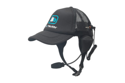 baseball hat with earpiece waterproof communication system